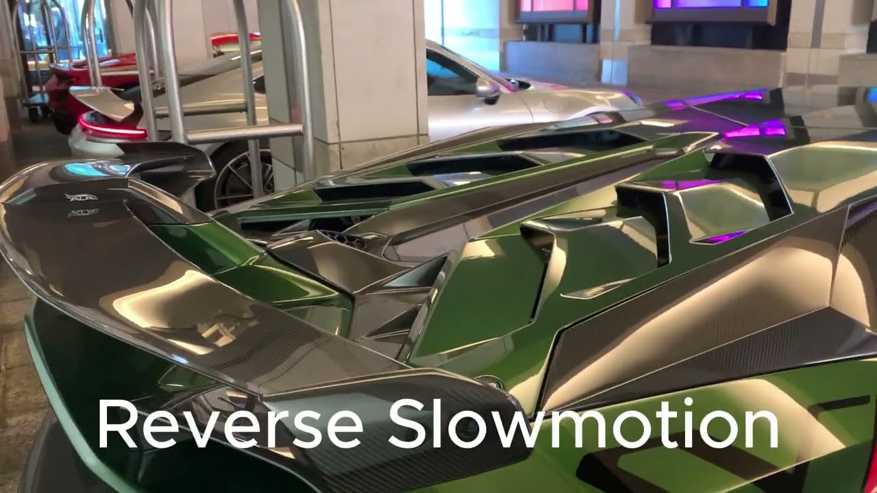 Verde Ermes Lamborghini Aventador SVJ | Carspotting + Slow Mode + Reverse Experience