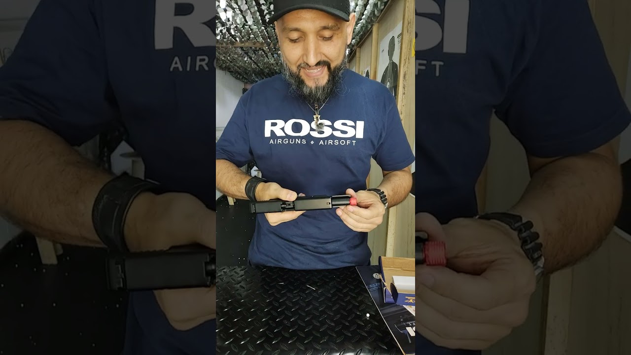 REVIEW DA PISTOLA AIRSOFT GBB V17 ROSSI