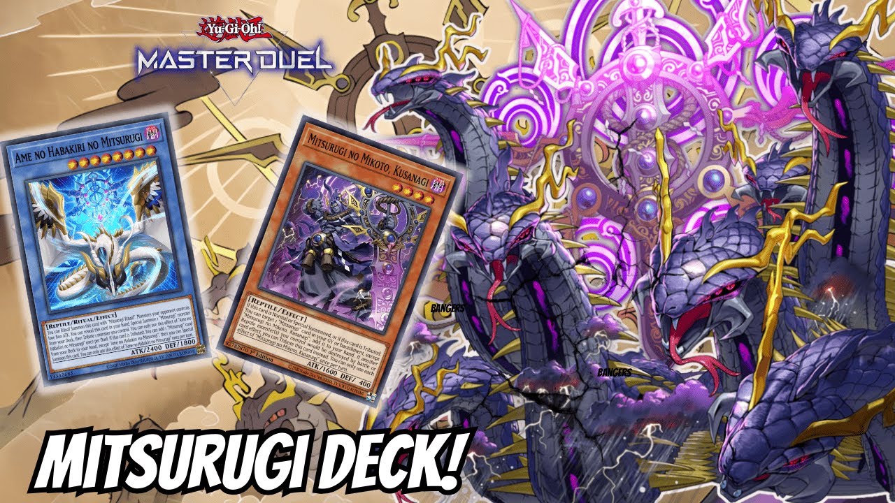 BEST MITSURUGI DECK - Gameplay - [ Yu-Gi-Oh! Master Duel ]