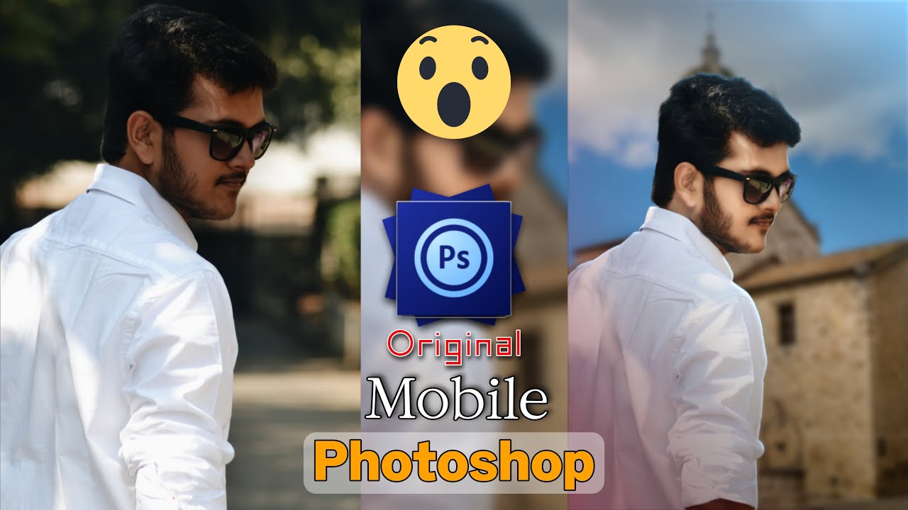 Original Mobile Photoshop Editing | PS touch Photo Editing | how to change background  in android