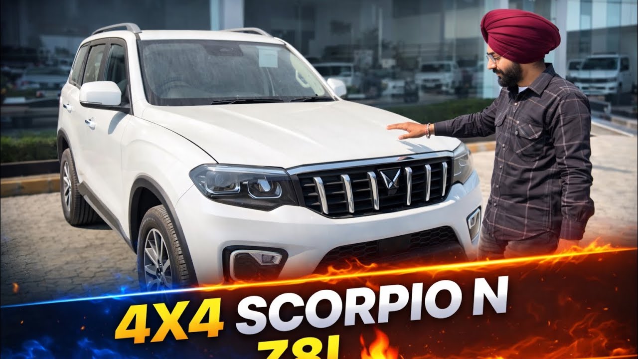 2026❤️Mahindra Scorpio N🔥4x4 Z8 L🤑Top Model Diesel Automatic Detailed Review 