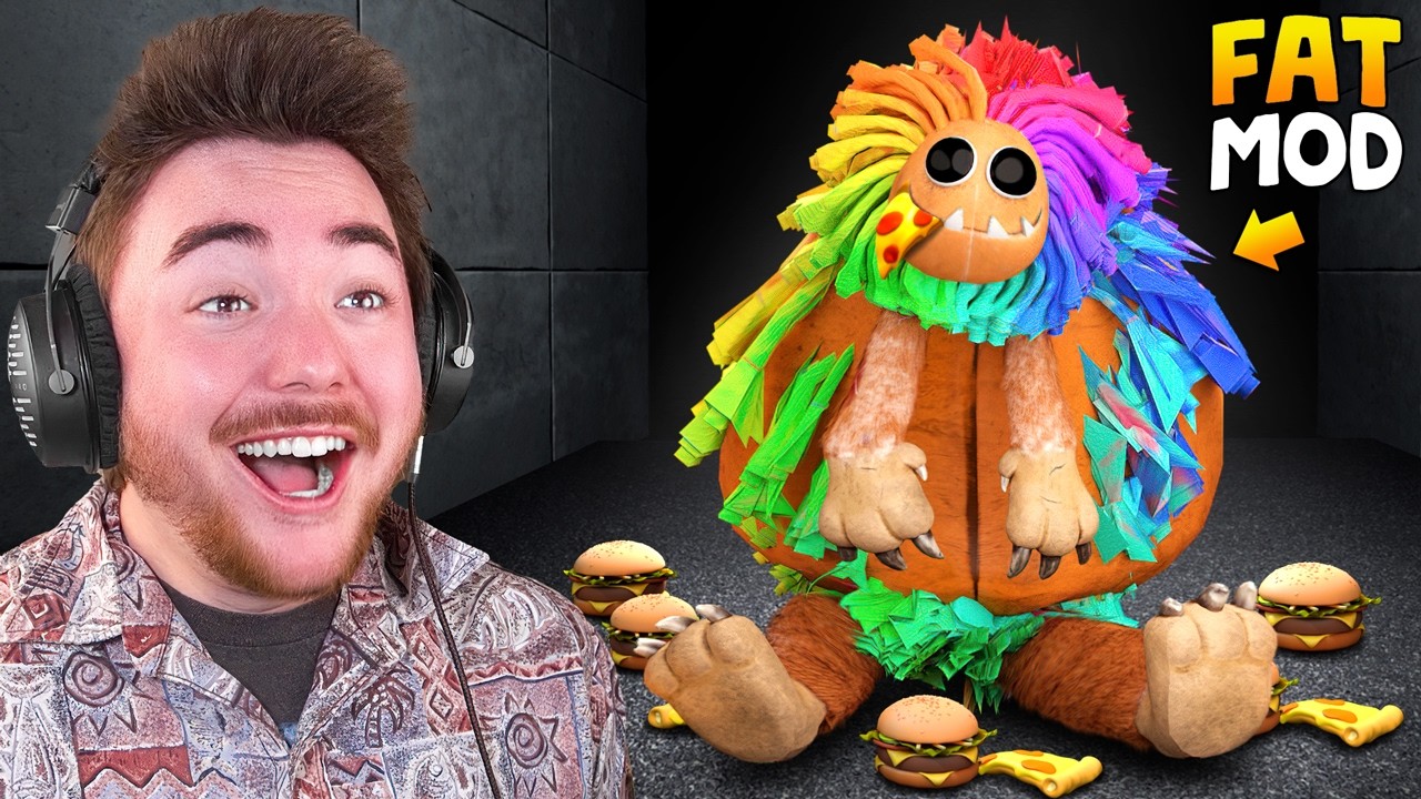 YARNABY FAT MOD!!! | Poppy Playtime Chapter 4 Gameplay (Mods)