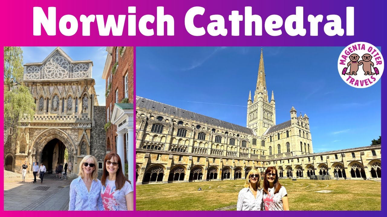 Norwich Cathedral Tour - Beautiful Medieval English Cathedral