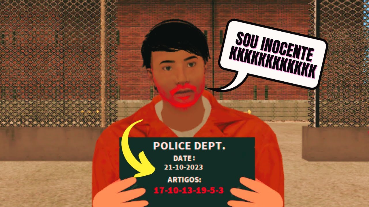 Preso sem motivo no MTA kkkkkkkkkkkkkk GTA Anti RP