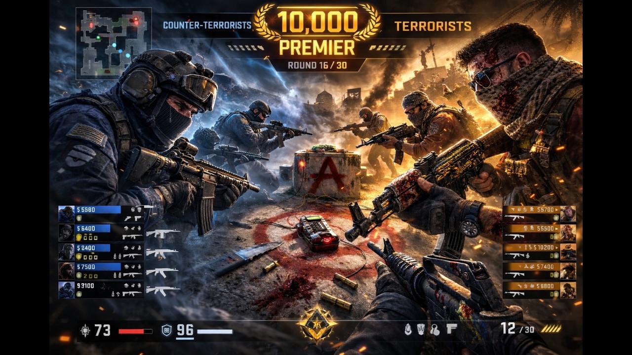 CS2 | 10k Premier Is Cursed