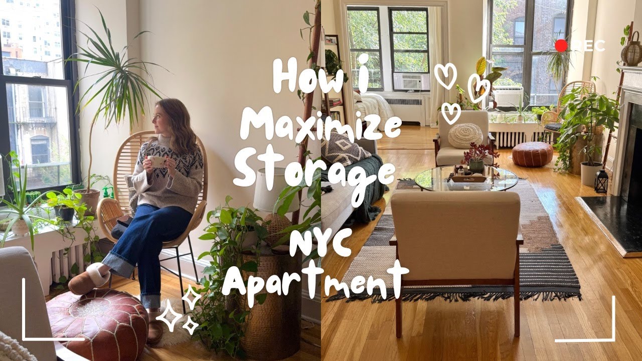 Inside My 125 Year Old NYC Apartment: My Space Saving Hacks