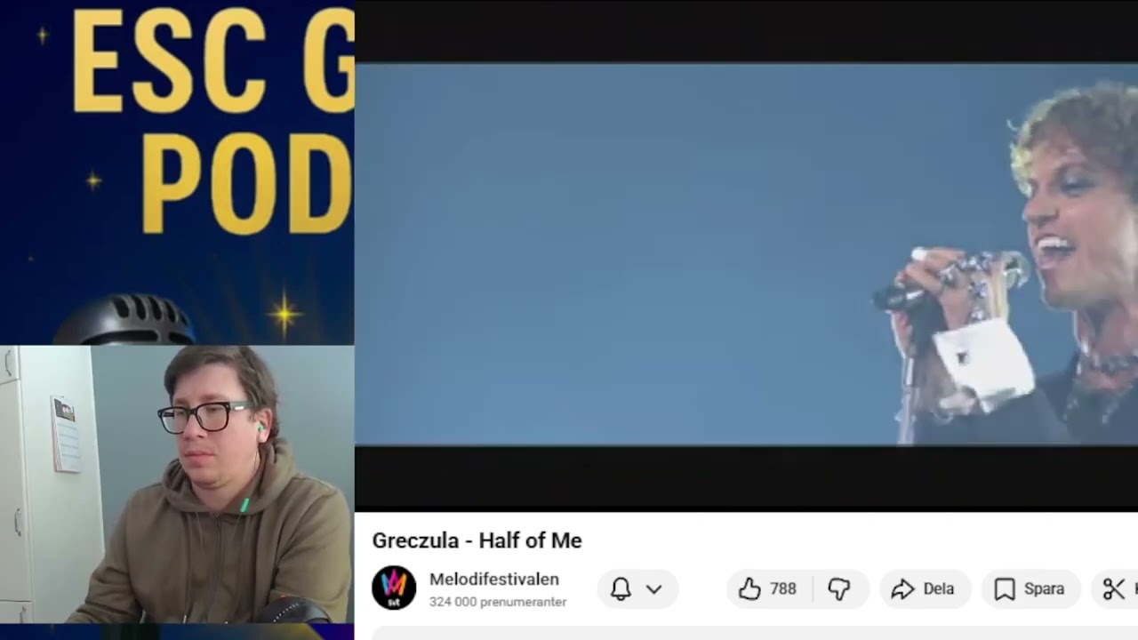 Гречула - "Половина меня" - финалист Melodifestivalen 2026 (Швеция) - 