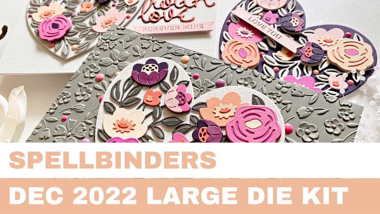 #173 Spellbinders December 2022 Large Die Kit - Card Inspirations