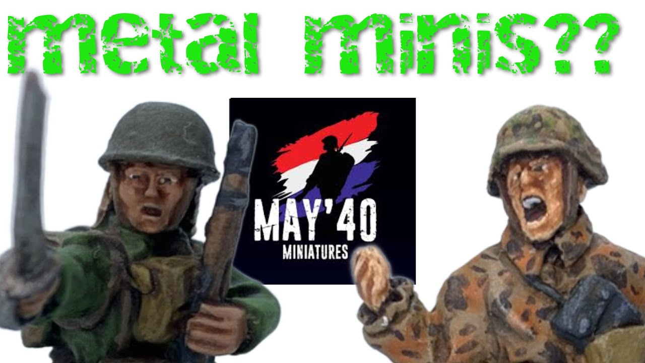 Возвращаемся к металлическим миниатюрам для Bolt Action: представляем May40 Miniatures