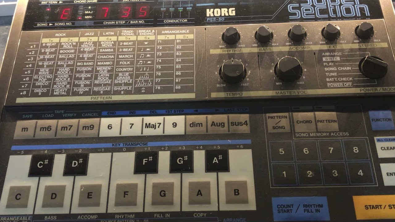 Korg PSS-50 Super Section