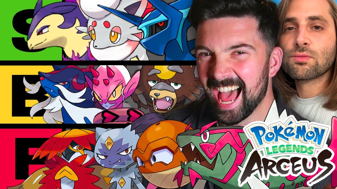 Ranking All 28 Hisui Pokémon from BEST to WORST!