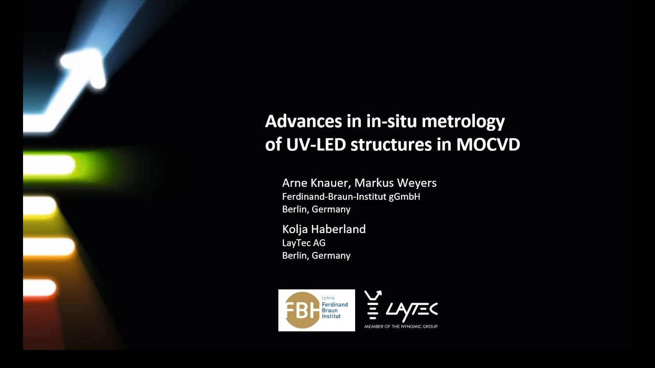 Advances in in-situ metrology of UV-LED structures in MOCVD
