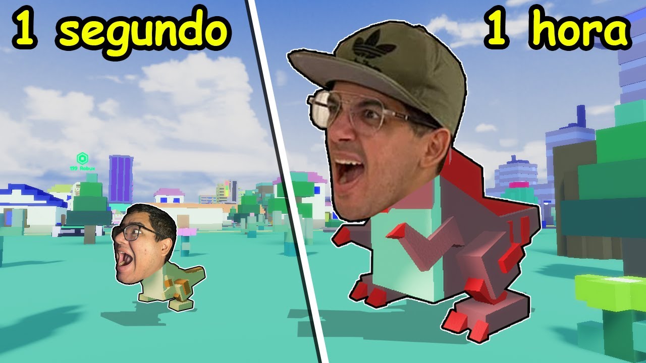 A CADA SEGUNDO O DINOSSAURO EVOLUI PARA OUTRA ESPÉCIE E FICA CADA VEZ MAIOR!