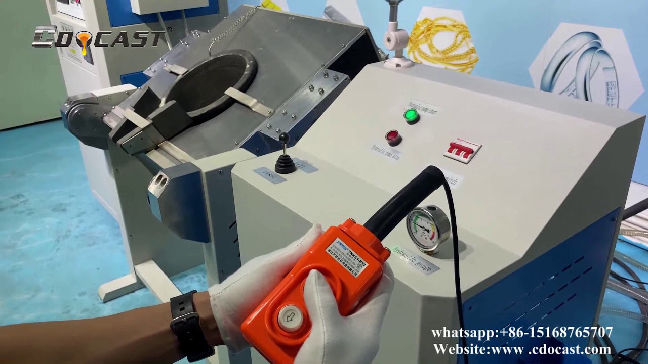 Hydraulic Titling Small Induction Furnace