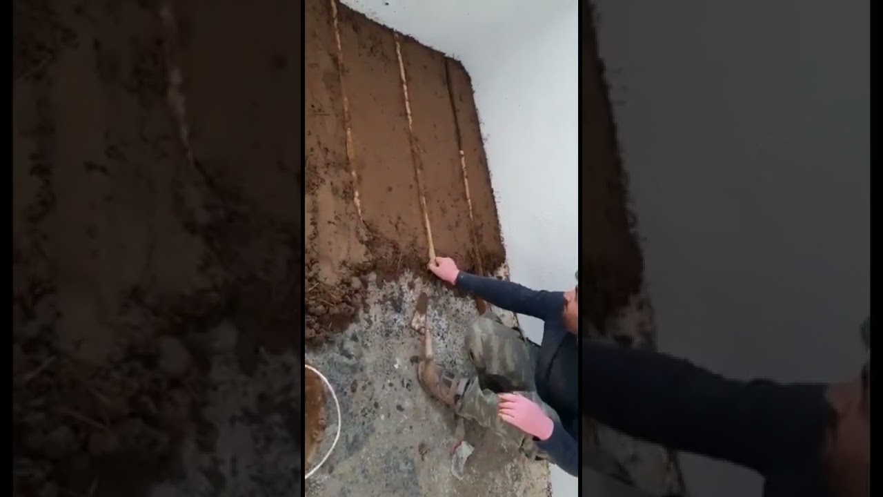 Cow Dung floor process