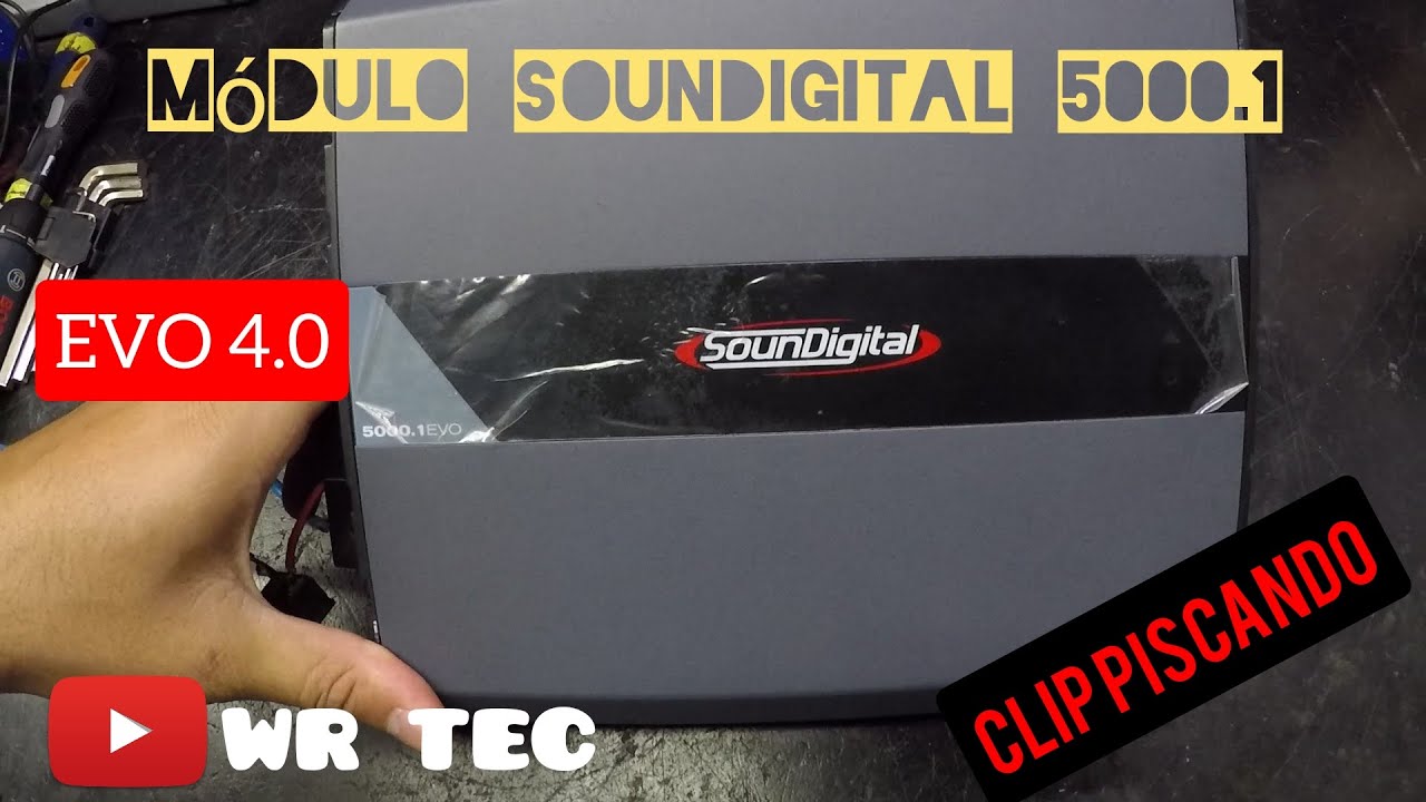 Módulo SounDigital 5000.1 - EVO 4.0 - Clip Piscando