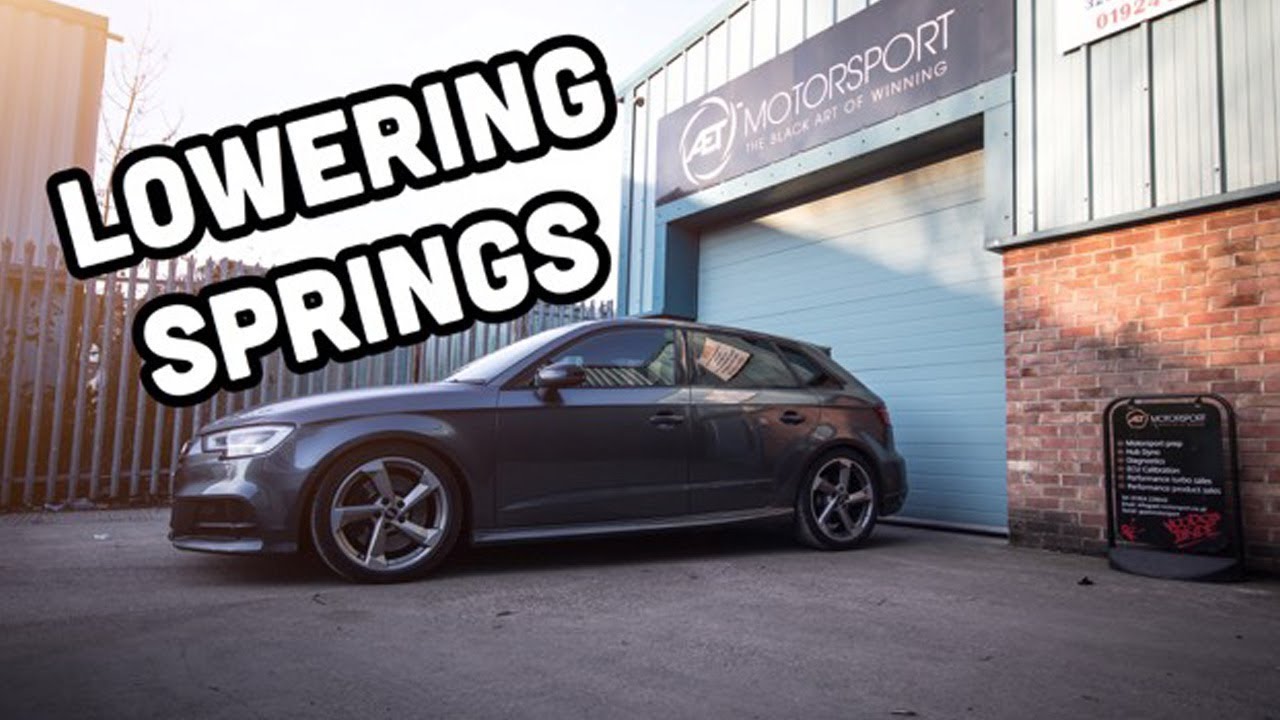 AUDI S3 - EIBACH LOWERING SPRINGS *TWO MINUTE TUESDAY*