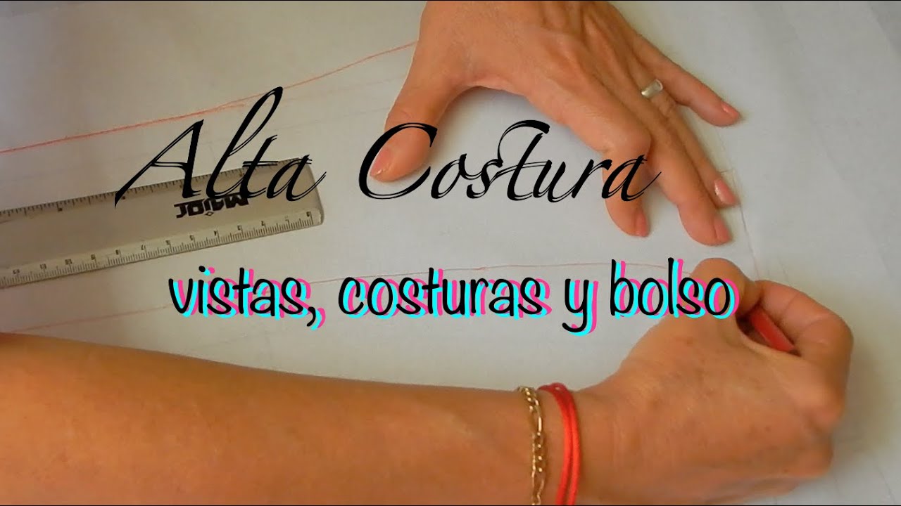 Alta Costura Clase 50B, Marcando vistas y bolsa en Blusa con pinzas