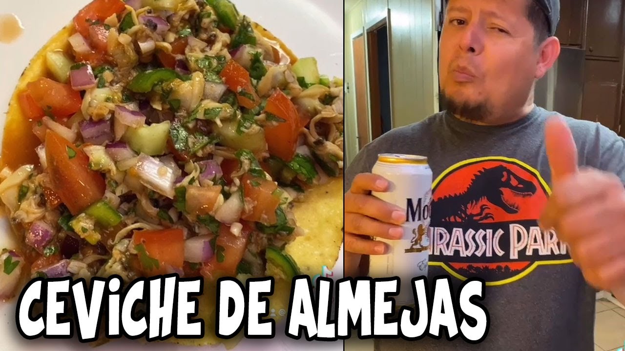 Preparando un ceviche de almejas / Pa ti pa mi cocinando