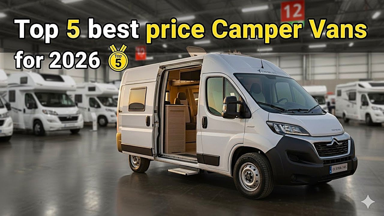 Top 5 - Best Price Camper Vans for 2026