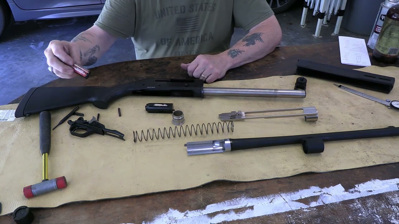 2 SDS TTF Titan 12ga разборка и чистка