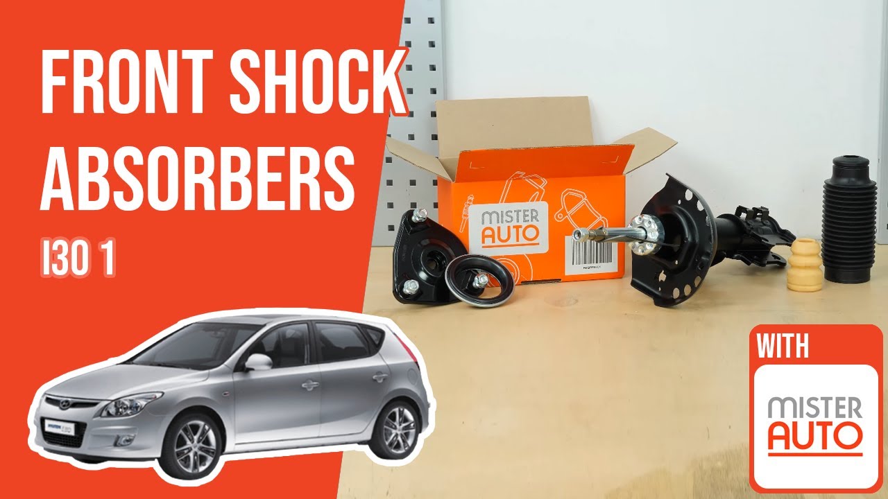 How to replace the front shock absorbers i30 mk1 ➿