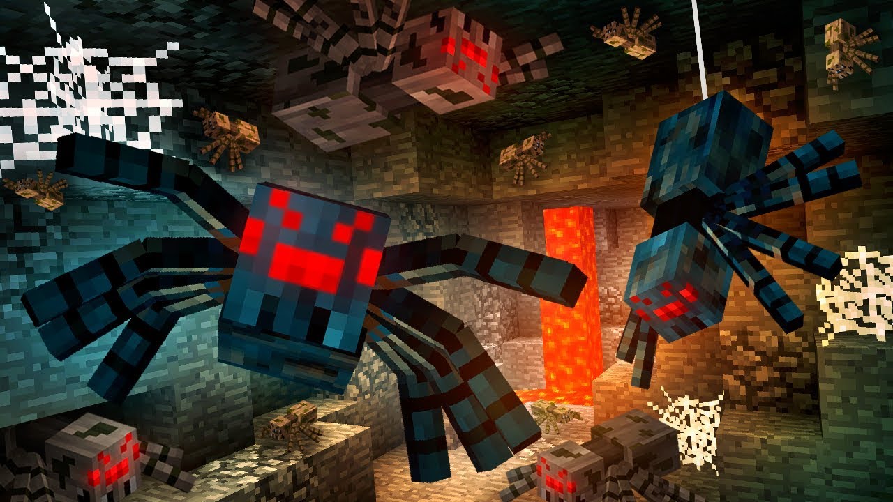 Everything You Need To Know About SPIDERS In Minecraft!