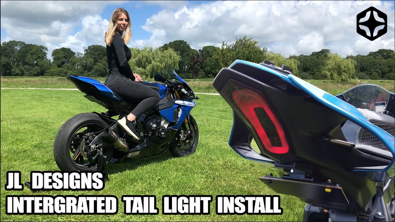 JL DESIGNS // INTEGRATED TAIL LIGHT INSTALL // YAMAHA R1 15+