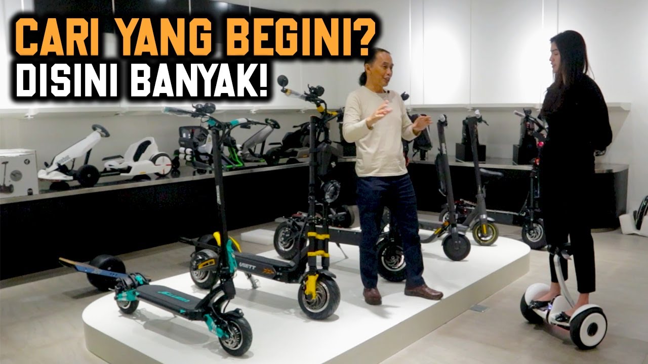 Cari eScooter? Balance Wheel? Unicycle, Onewheel, Eboard? DISINI BANYAK!. SHOWROOM MELOTRONIC PART 3