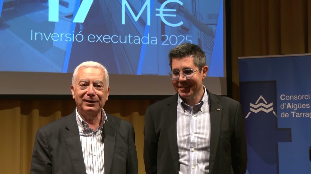 El CAT incrementa el consum durant el 2025 en un 3,9% arribant als 77,4 hectòmetres cúbics