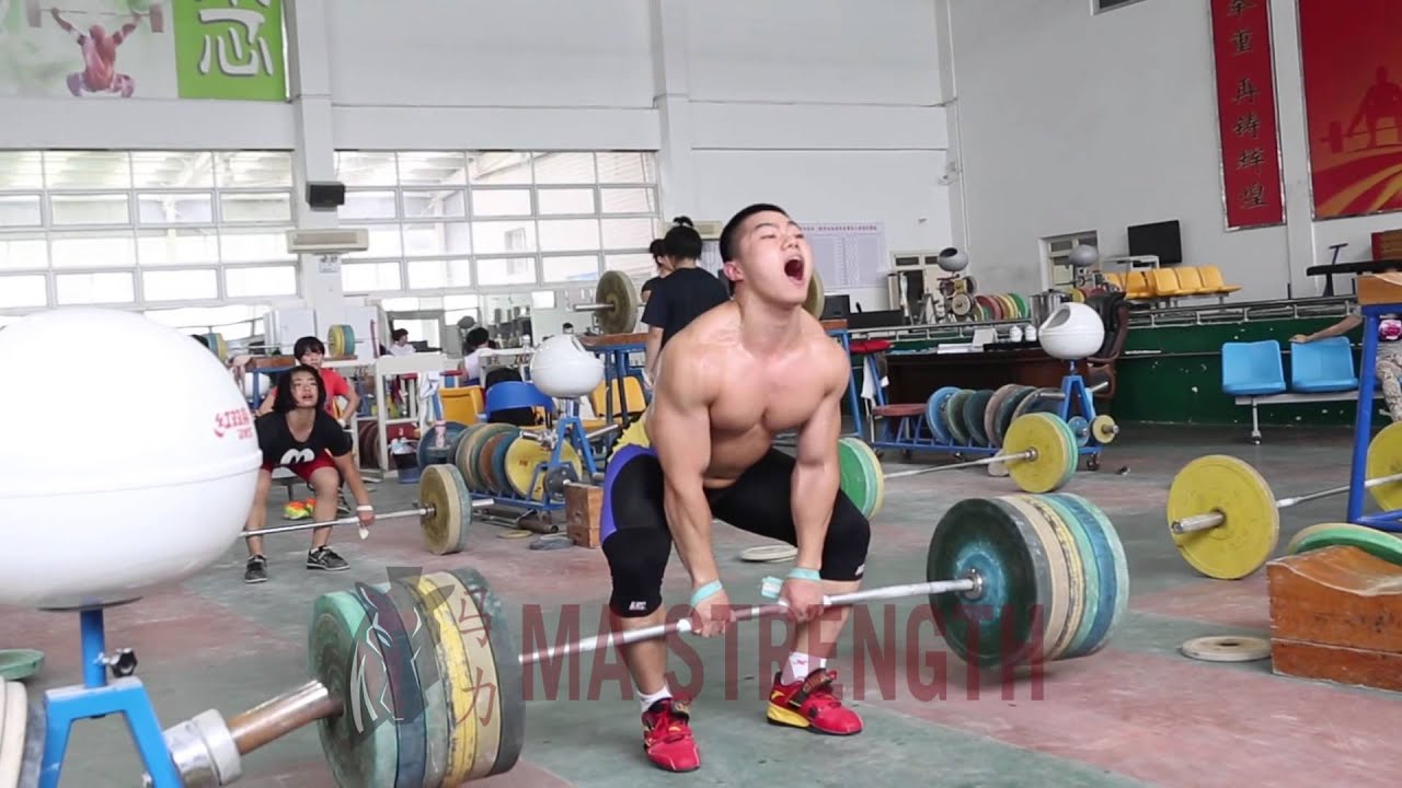 Zhao Yongchao (85kg) Sumo Clean Pull 200kg