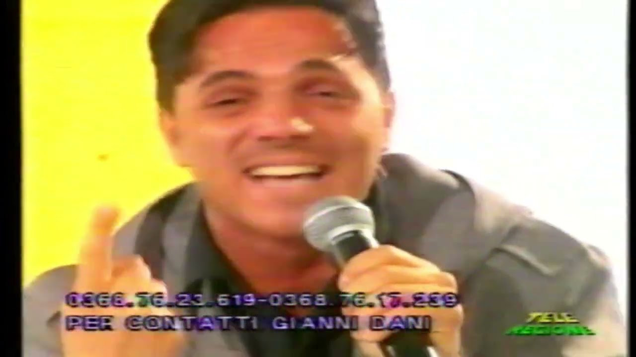Gianni Dany – “Nun ce fa ammore” | Esibizione TV Teleregione (anni 2000)