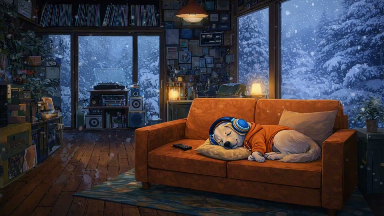 Slow Winter Lofi ❄️ Chill Beats for Study, Focus & Relax