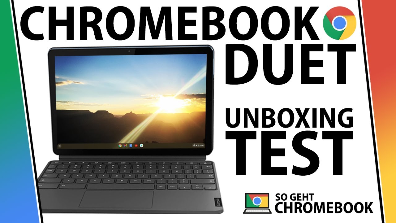 Lenovo IdeaPad Duet Chromebook Test UNBOXING | Das beste Chrome OS Tablet mit Tastatur! Deutsch 2023