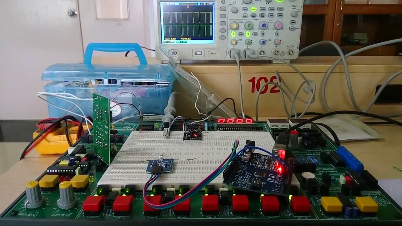 An Experiment on IR Sensor for Object Detection [in Thai]
