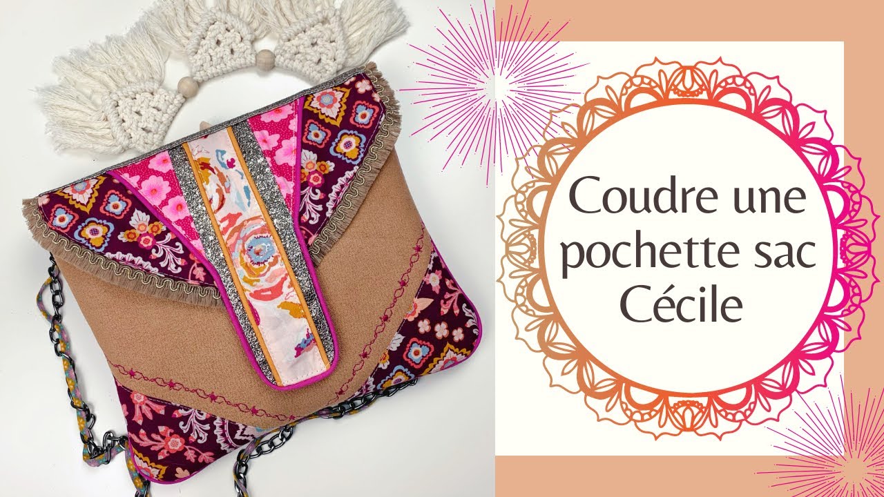 Coudre une pochette sac ~ Cécile
