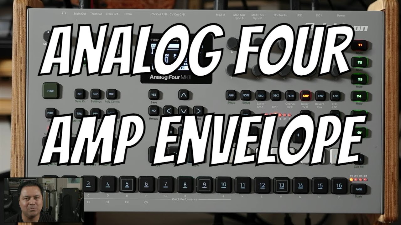 How to Use the Amp Envelope on the Analog Four MK2