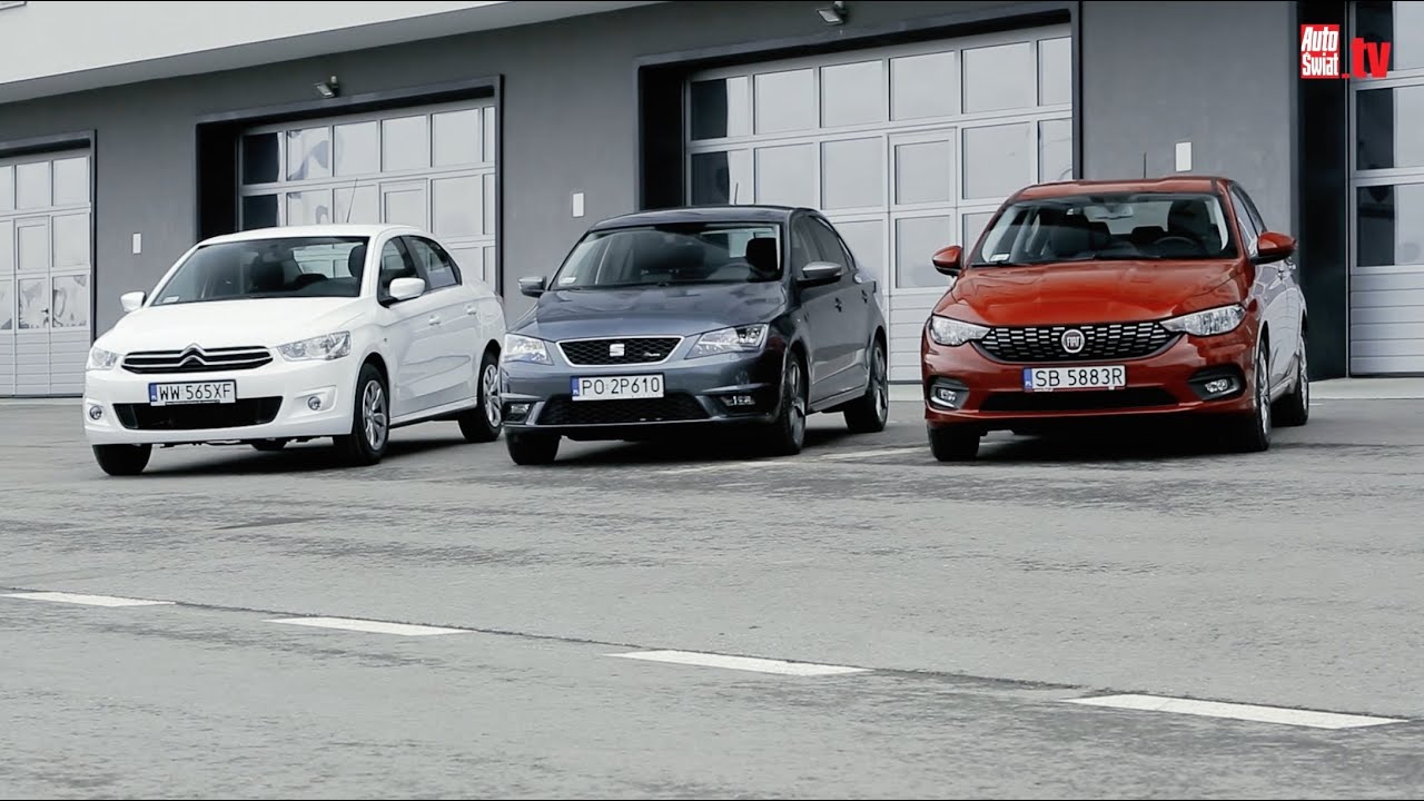 Fiat Tipo kontra Seat Toledo i Citroen C-Elysee - kt&oacute;ry sedan będzie lepszym wyborem