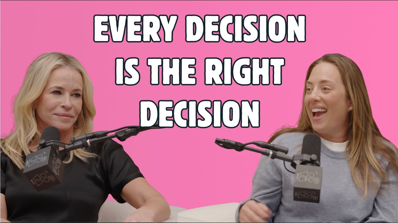 Chelsea Handler says being decisive has served her well and she never regrets a decision