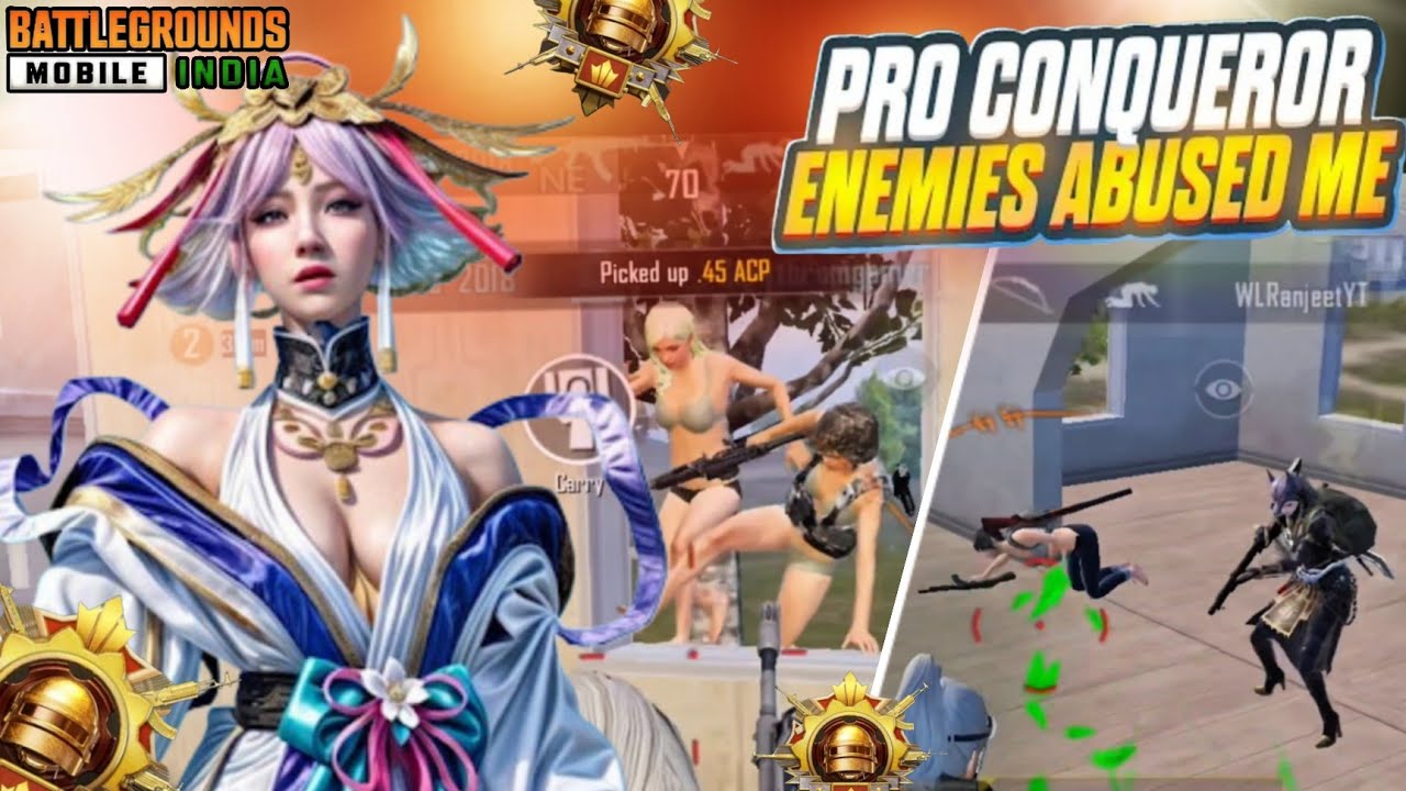 Pro Conqueror Player Abused 🤬