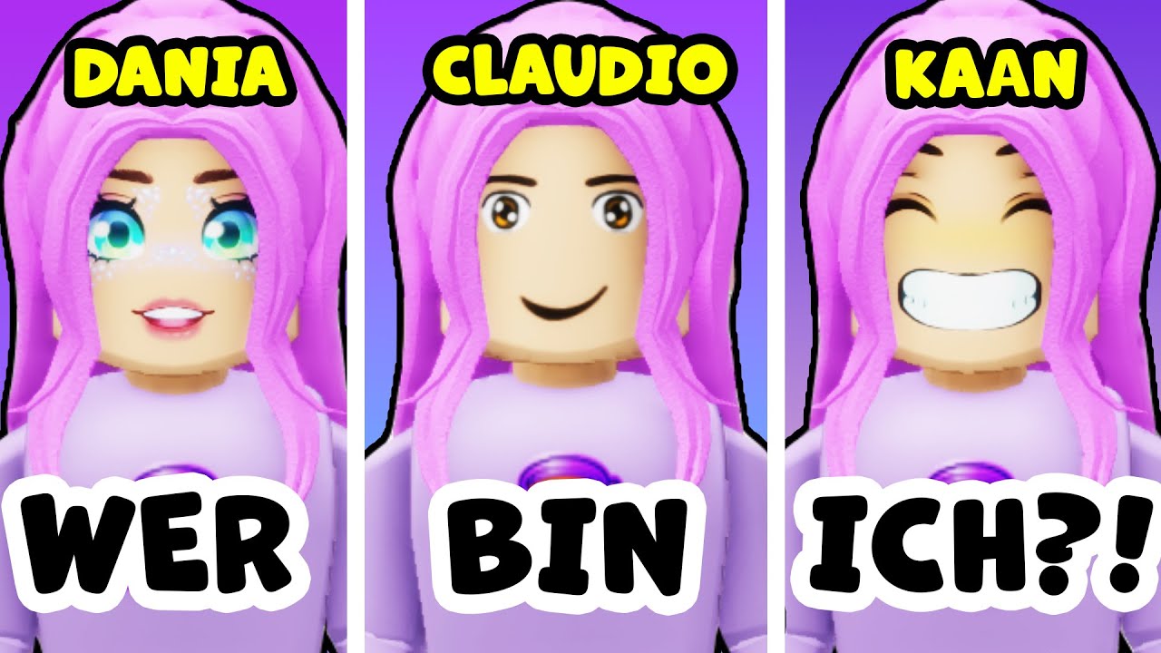 1.MAL WER BIN ICH? Challenge mit Claudio, Kaan & Dania in Brookhaven 🏡