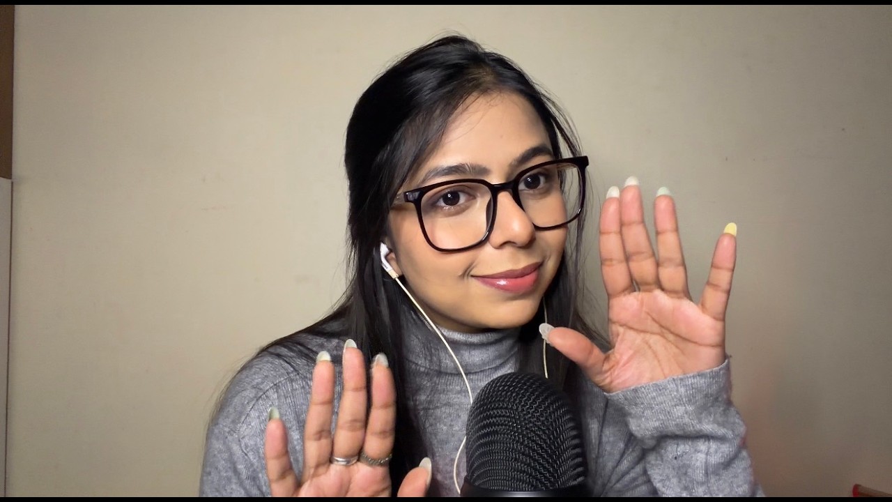 ASMR Eyes Closed Follow My Instructions | Small tests | Light trigger and Whispering