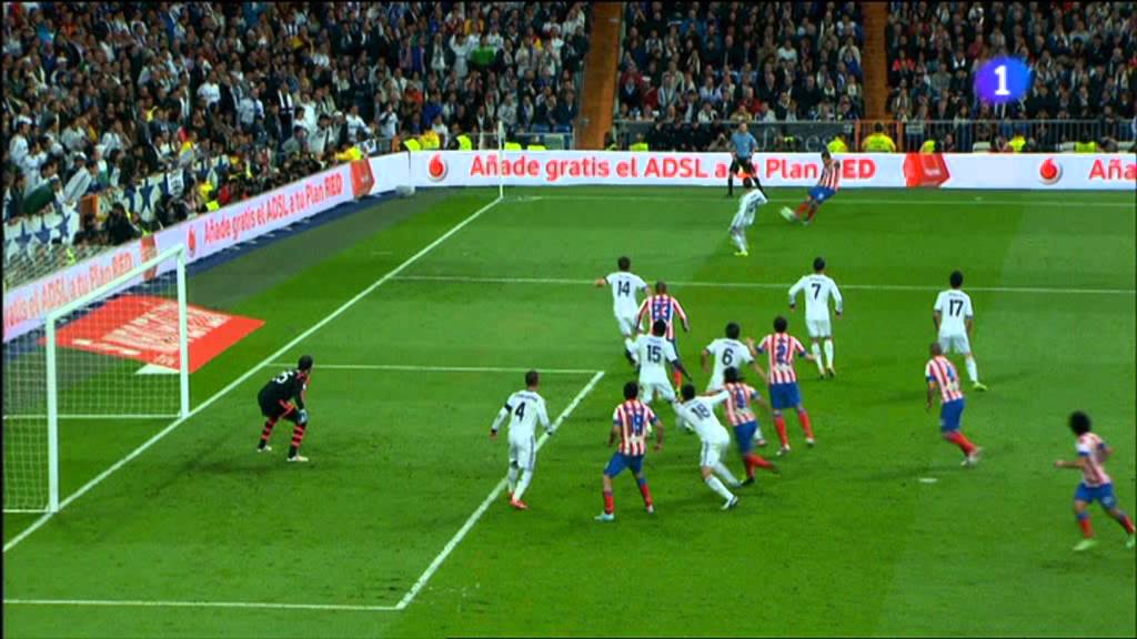 Gol Miranda al Real Madrid. Final Copa del Rey. TVE