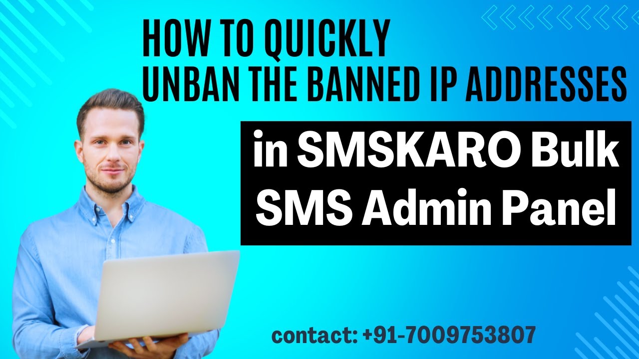 How to Unban Banned IP Address in SMSKaro Bulk SMS Admin Panel