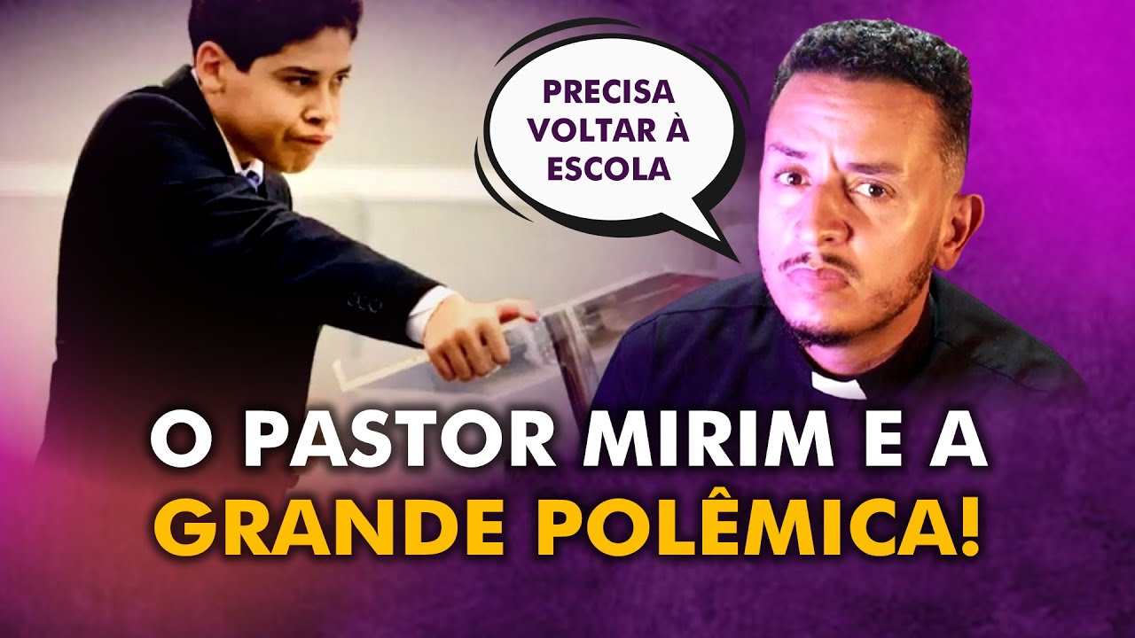 O PASTOR MIRIM PROTESTANTE // RESOLVI FALAR SOBRE ISSO!