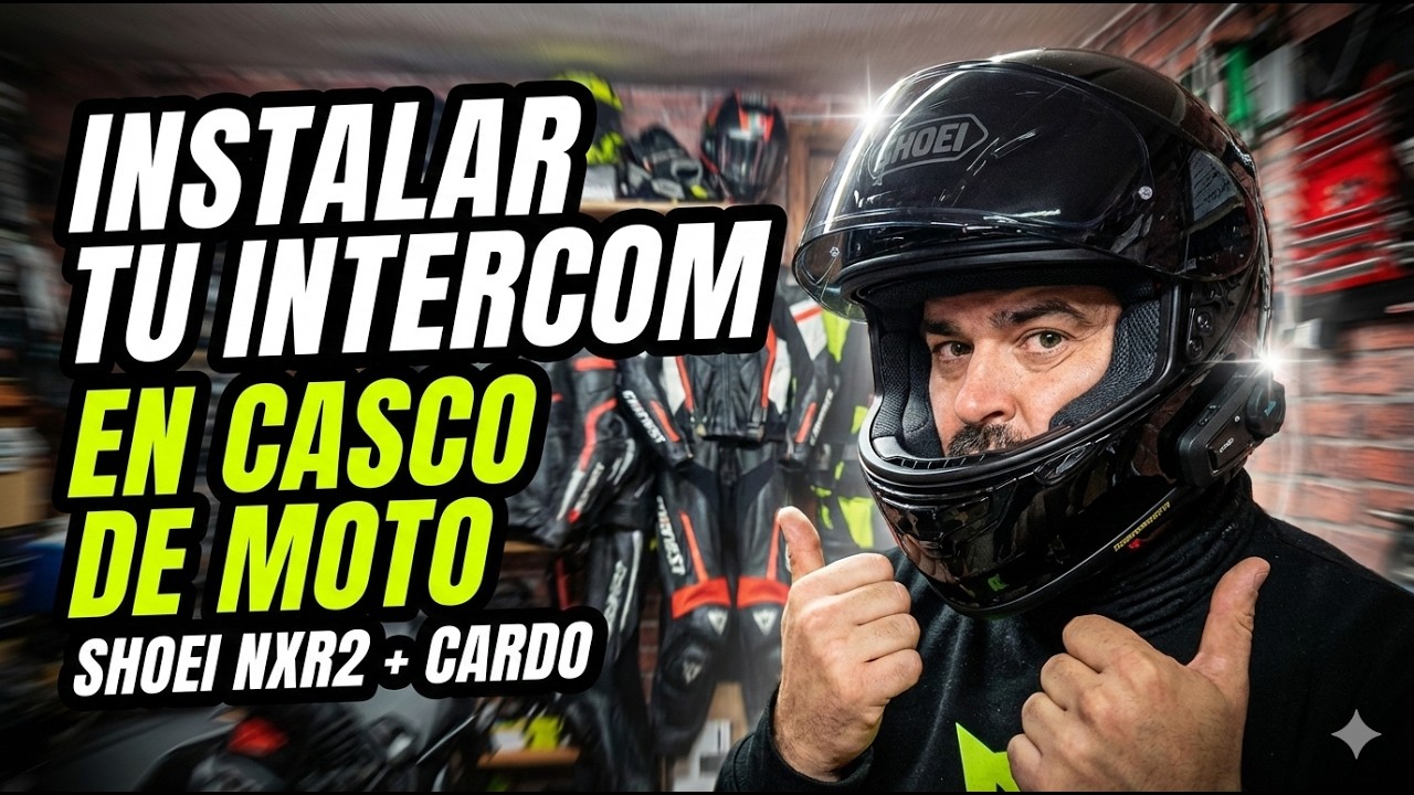 NO PIERDAS TU INTERCOM - INSTALA COMO UN PRO -  SHOEI NXR2 CARDO - S1E7
