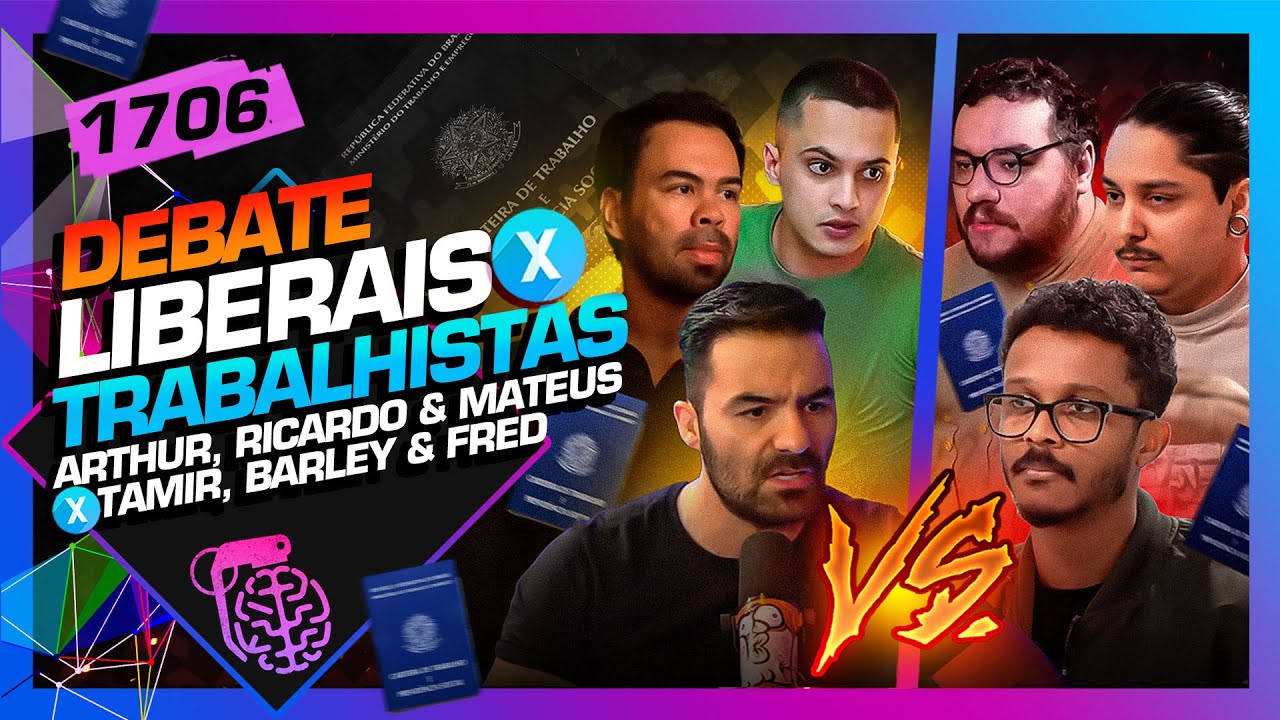 DEBATE: LIBERAIS X TRABALHISTAS - Inteligência Ltda. Podcast #1706