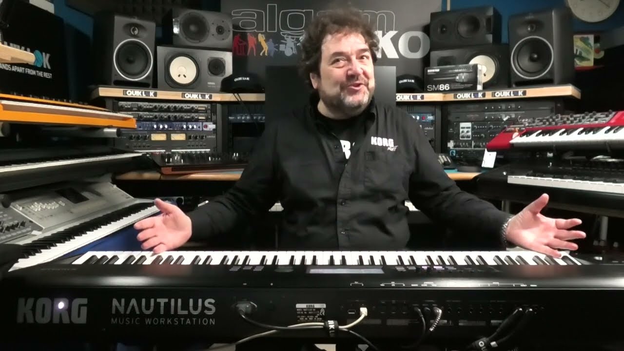 KORG NAUTILUS - 88 - La tecnologia che merita la tua musica!