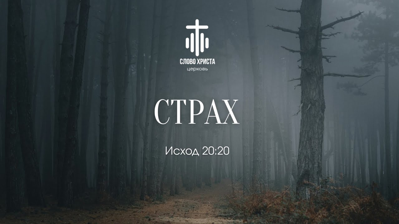 Страх | Исход 20:20 | Сергей Гаврилюк