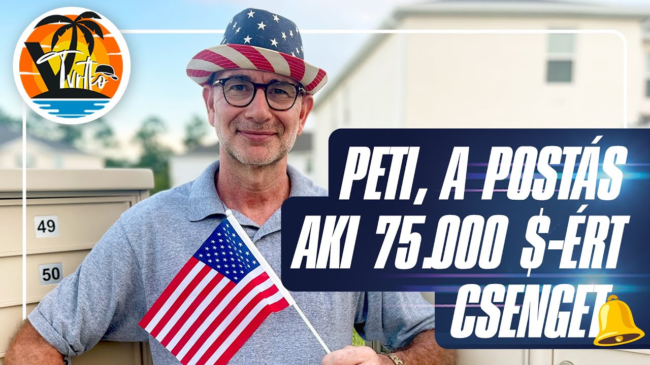 Péter: a 75.000 dolláros postás története🔔